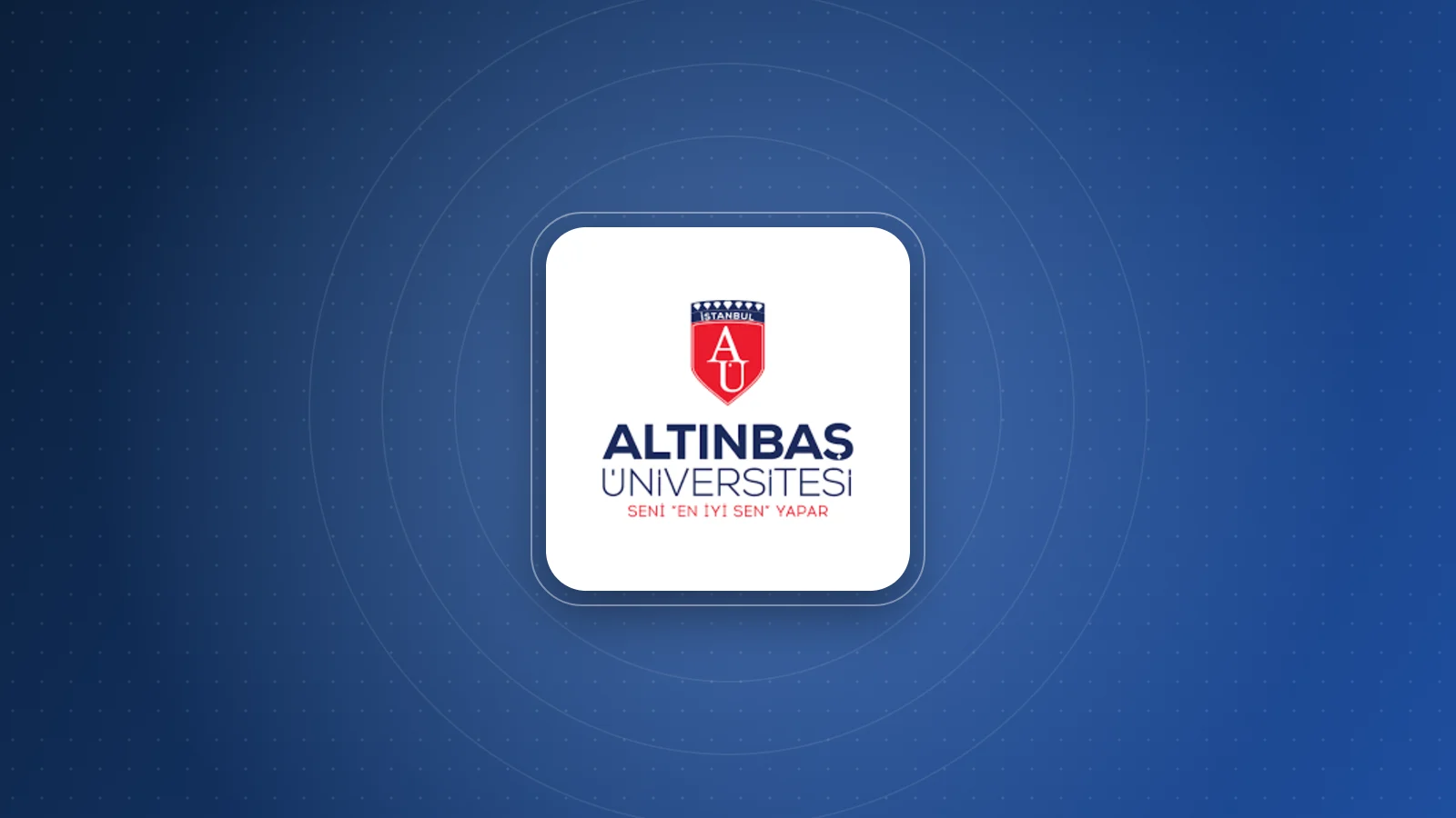 Altınbaş University logo – Istanbul, Türkiye