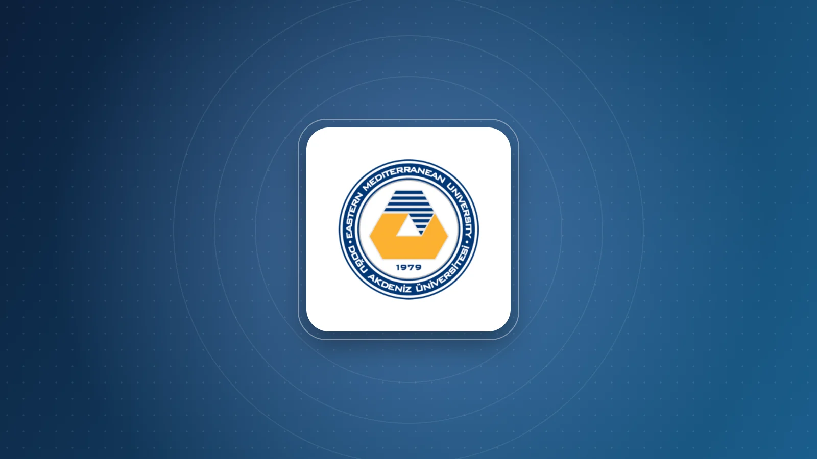 Eastern Mediterranean University logo – Famagusta, Northern Cyprus