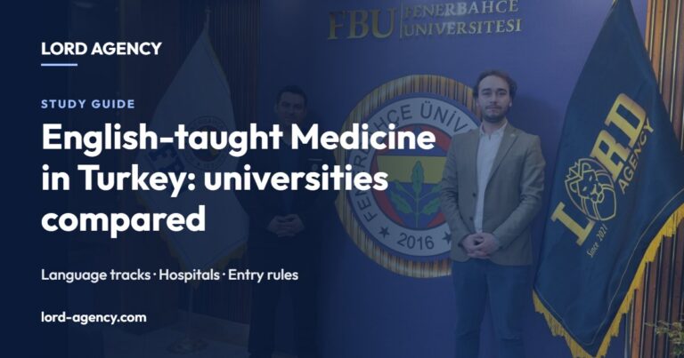 English-taught medicine in Turkey: universities compared – Lord Agency