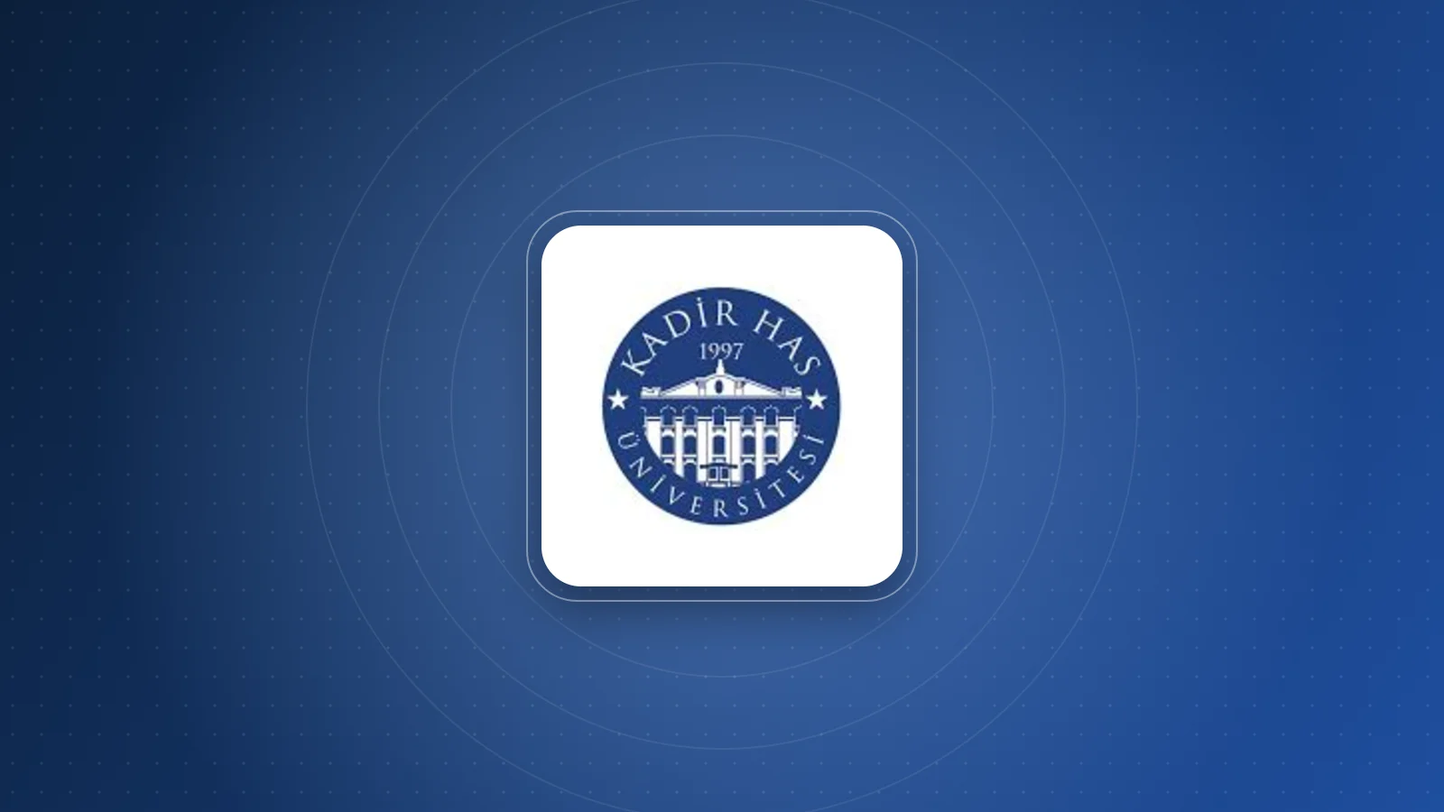 Kadir Has University logo – Istanbul, Türkiye