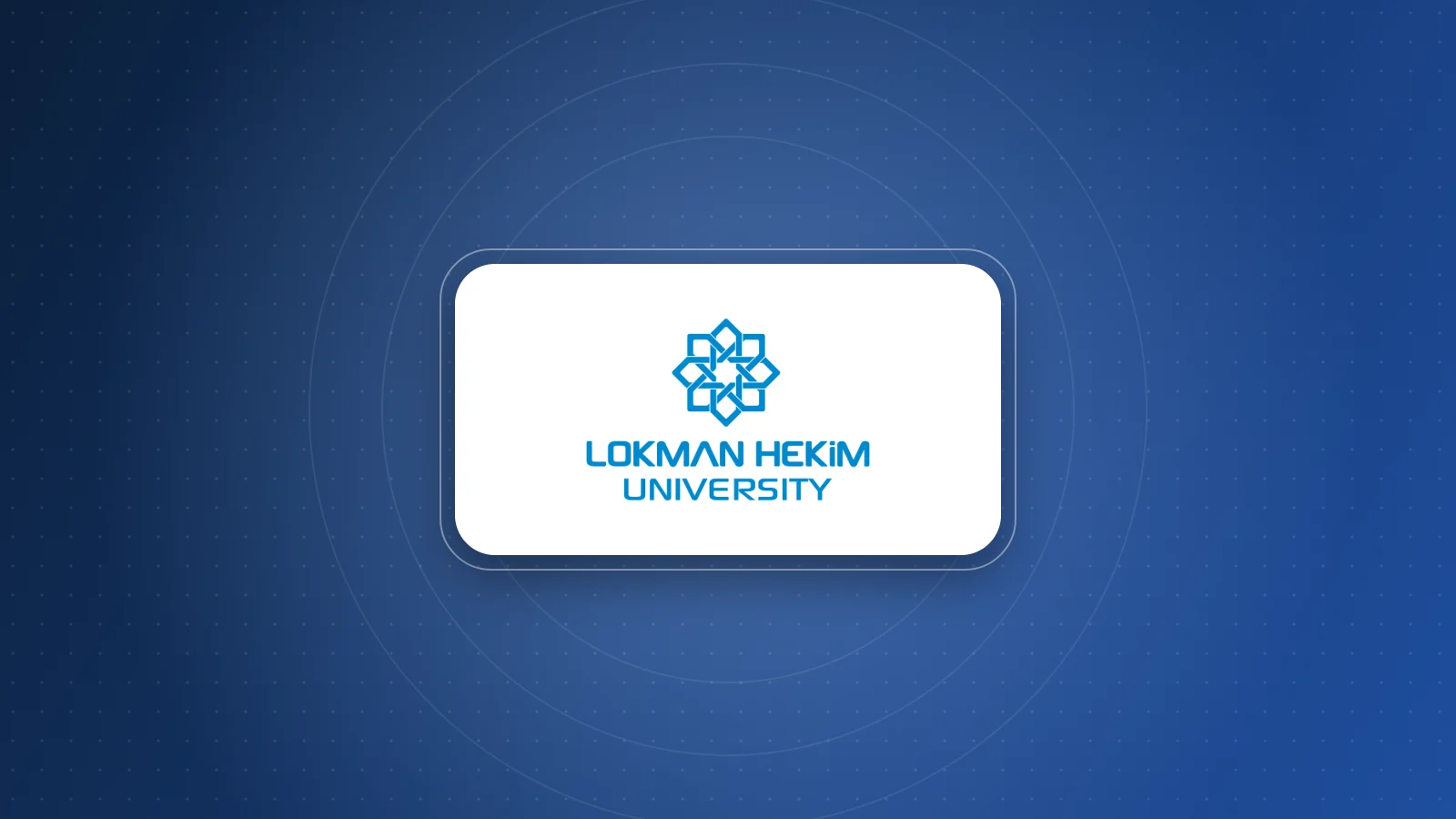 Lokman Hekim University logo – Ankara, Türkiye