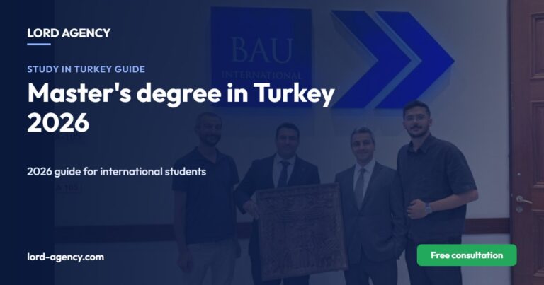 Master's degree in Turkey 2026 – Lord Agency