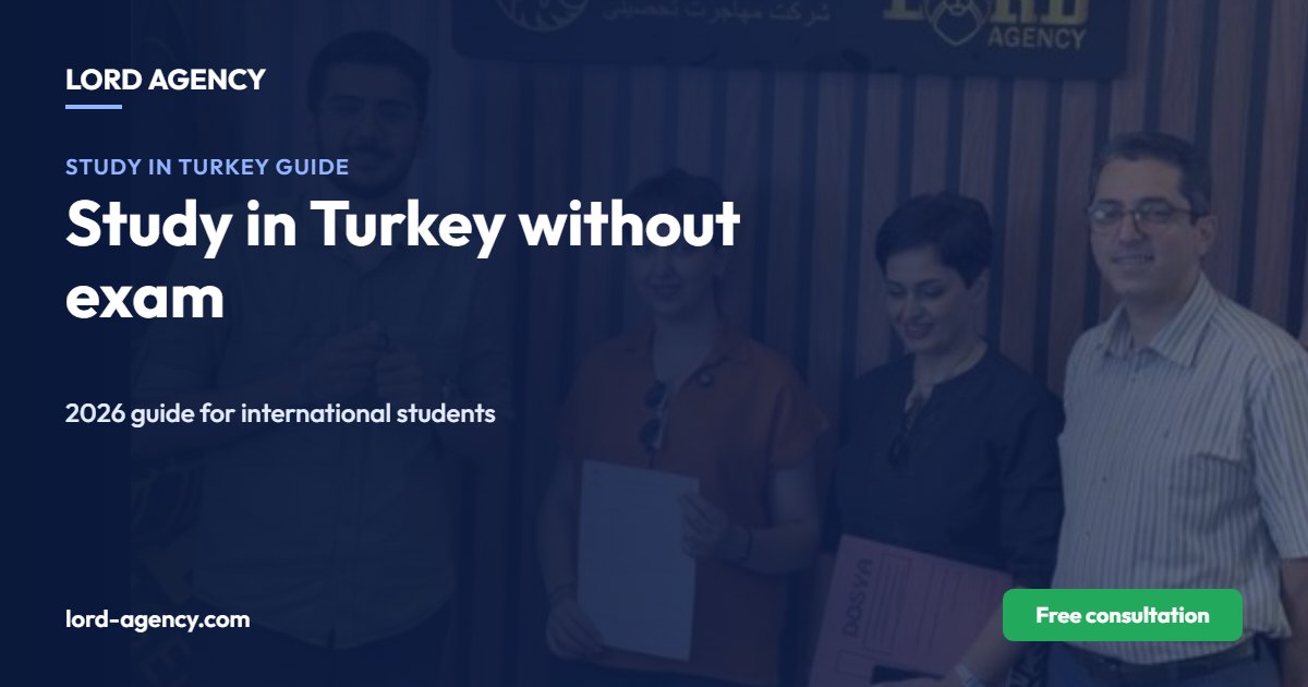 Study in Turkey without exam – study in Turkey without exam
