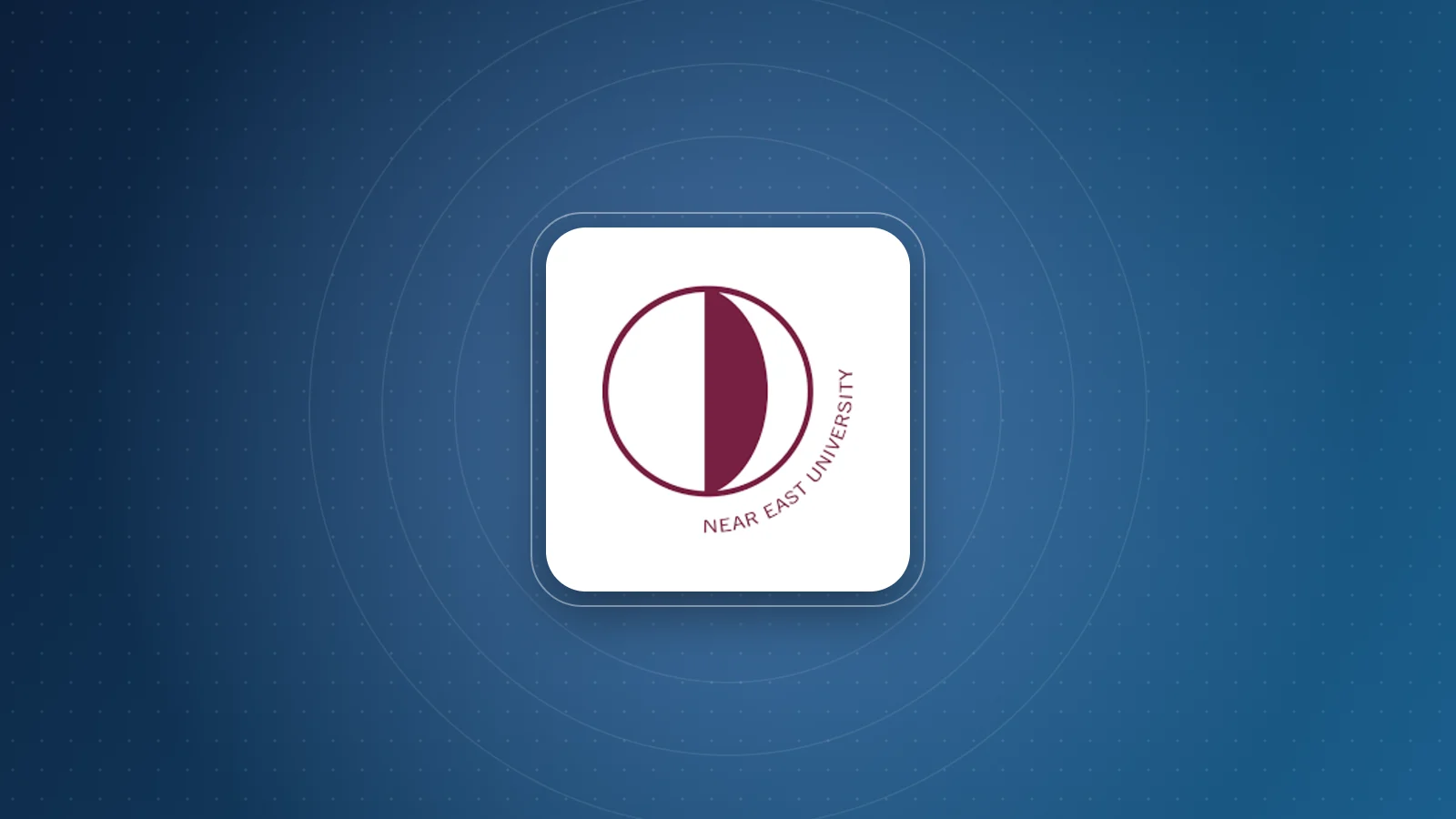 Near East University logo – Nicosia, Northern Cyprus
