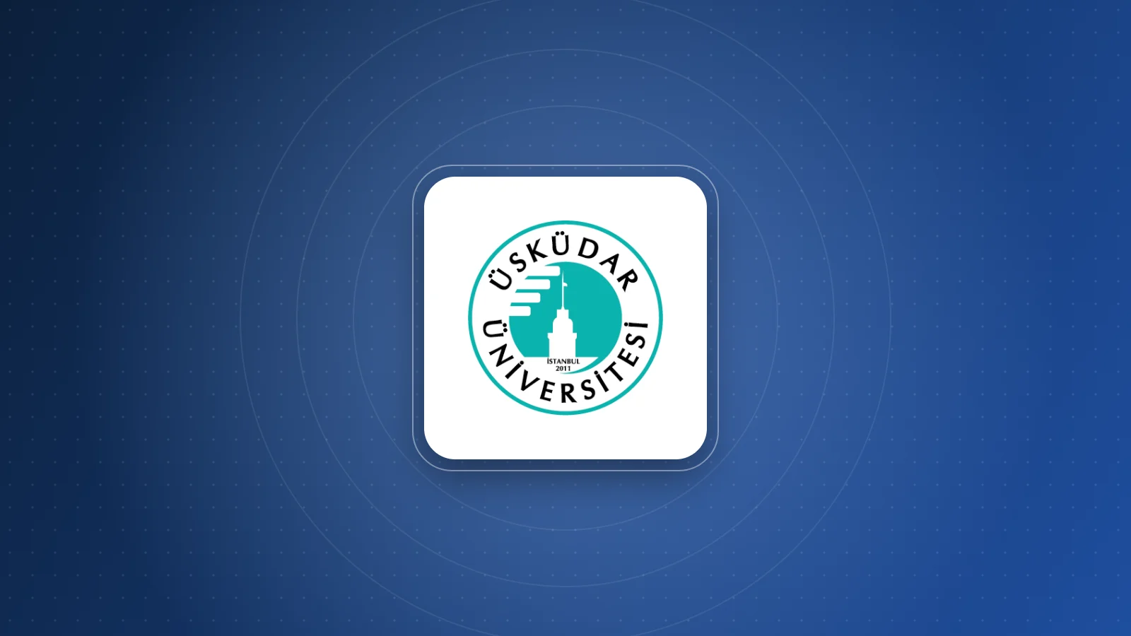 Üsküdar University logo – Istanbul, Türkiye