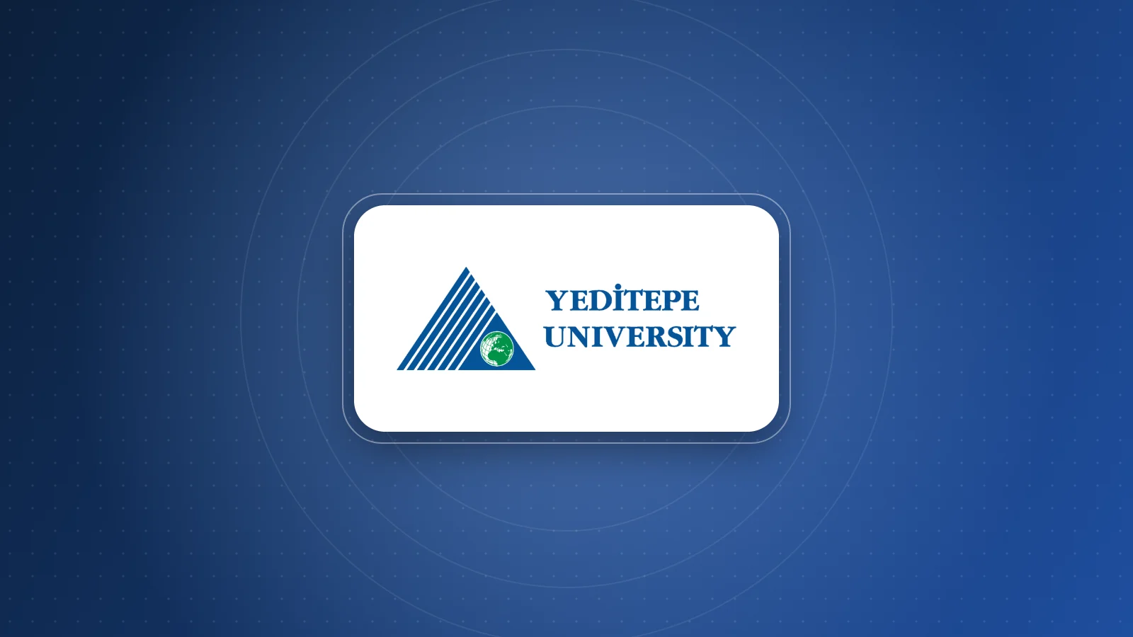 Yeditepe University logo – Istanbul, Türkiye